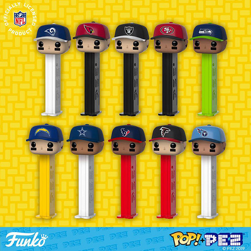 NFL Caps POP! PEZ