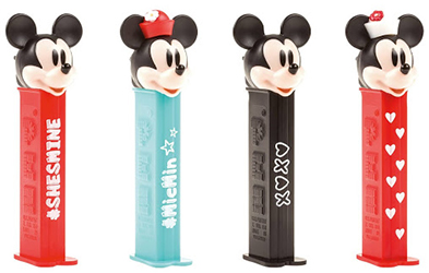 2021 European Mickey and Minnie Pez Assortment