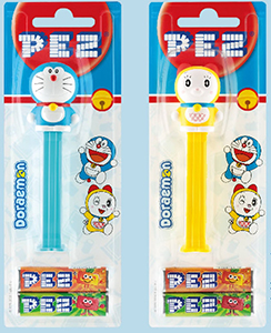 Doraemon and Dorami Japanese Pez Pair