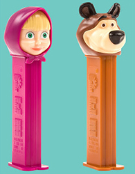 Masha and the Bear Pez loose