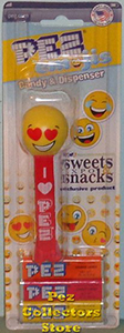 2016 Sweets and Snacks Love Emoji Mint on Card