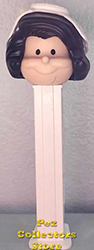 European Black Hair Bride Pez
