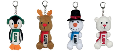 Winter Plush Pez Dispensers