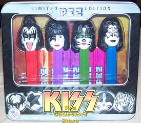 KISS Pez Gift Tin