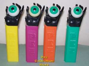 Black Psych Eye Pez set of 4