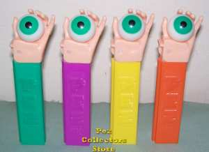 Flesh Psychedelic Eye Pez set