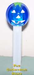 White Eye Blue Crystal Pumpkin Test Pez