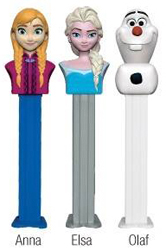 Frozen Pez Counter Display