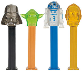 Crystal Star Wars Pez