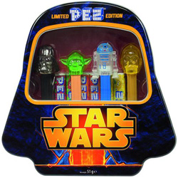 Star Wars pez Gift Tin