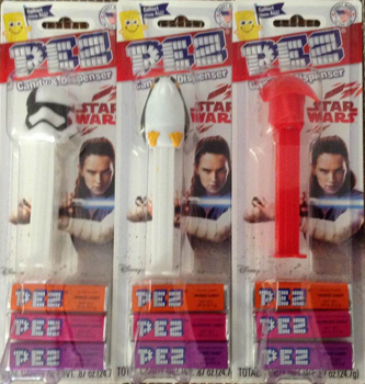 Stormtrooper Executioner, Porg and Praetorian Guard Star Wars Pez