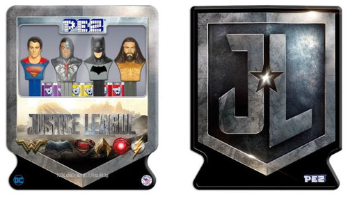 Justice League Pez Tin