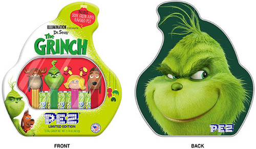 The Grinch Pez Gift Tin