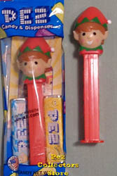 Red Elf Pez with GreenTrim