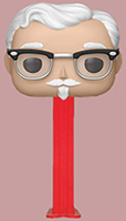 Mockup of Colonel Sanders POP! PEZ