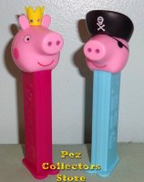 European Princess Peppa and Pirate George Pez