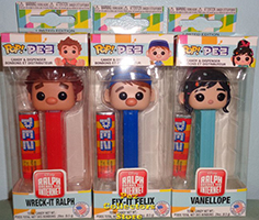 Ralph Breaks the Internet POP! PEZ bundle